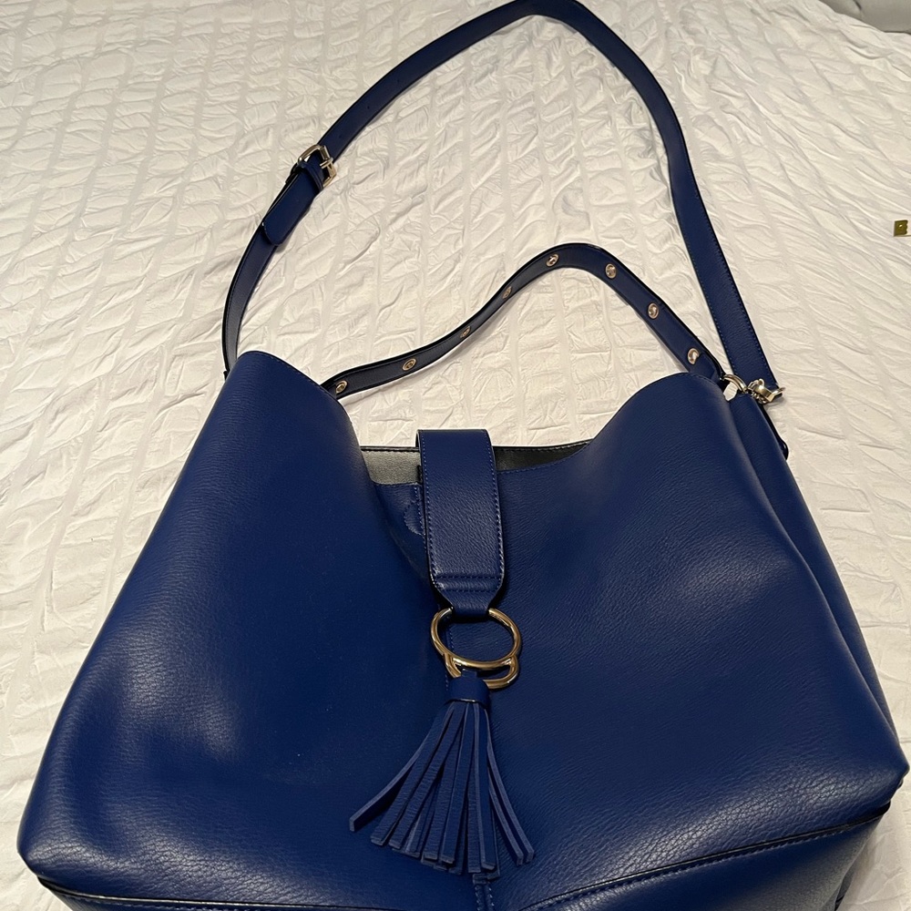 Royal blue purse